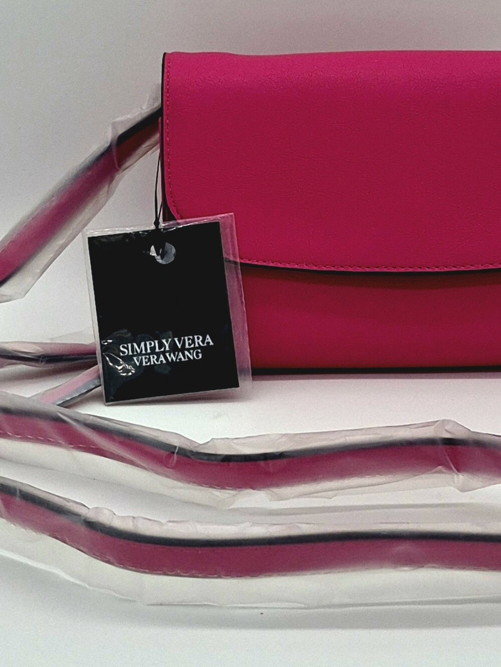 🩷 NWT Simply Vera Vera Wang Mini Crossbody Bag Florida Pink